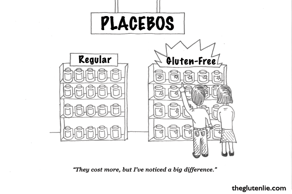 Placebo-Cartoon-Gluten-Lie